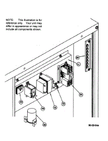 Control Box parts for Icp Heating Cooling Combined Unit PAMB30G1 from AppliancePartsPros.com