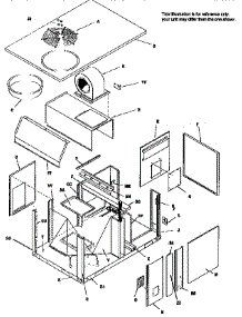 Non-Functional Replacement Parts parts for Icp Heating Cooling Combined Unit PAMC36FA from AppliancePartsPros.com