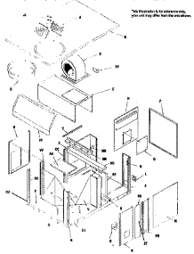 Non-Functional Replacement Parts parts for Icp Heating Cooling Combined Unit PAMC48FC from AppliancePartsPros.com