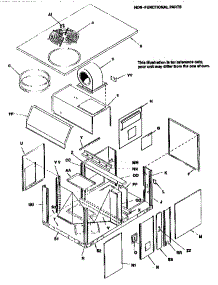 Non- Functional Replacement Parts parts for Icp Heating Cooling Combined Unit PAMD75HB from AppliancePartsPros.com