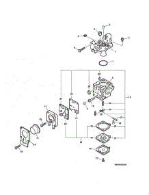 Carburetor - Rb-K85 parts for Echo Gas Leaf Blower PB-265L from AppliancePartsPros.com