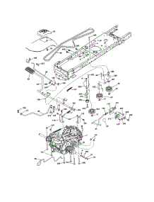 Drive parts for Poulan Front-Engine Lawn Tractor PB175A46 (96042015700) from AppliancePartsPros.com