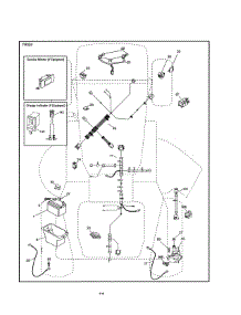 Electrical parts for Poulan Riding Mower & Tractor PB20A46-96042016700 from AppliancePartsPros.com