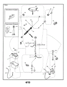 Electrical parts for Poulan Front-Engine Lawn Tractor PB20A46-96042016701 from AppliancePartsPros.com