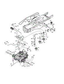 Drive parts for Poulan Riding Mower & Tractor PB20A46-96042016900 from AppliancePartsPros.com