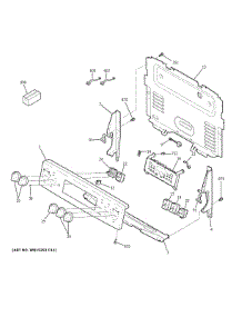 Control Panel parts for Ge Electric Range PB930SL4SS from AppliancePartsPros.com