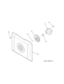 Convection Fan parts for Ge Electric Range PB960SJ9SS from AppliancePartsPros.com