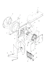 Fan And Control Assembly parts for Amana Room Air Conditioner PBC111A00A-P1224904R from AppliancePartsPros.com