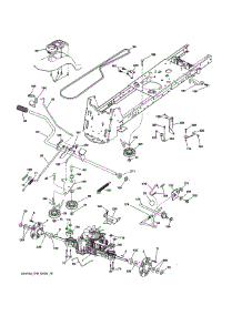Drive parts for Poulan Riding Mower & Tractor PBLGT2654-96042017200 from AppliancePartsPros.com