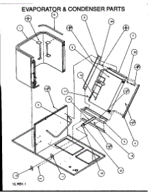 Evaporator & Condenser Parts parts for Amana Air Handler PCA36B0002A/P1153603C from AppliancePartsPros.com