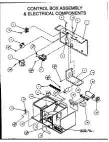 Control Box Assembly & Electrical Components parts for Amana Air Handler PCB24B0002A/P1152204C from AppliancePartsPros.com