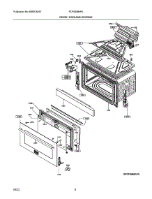 Main Top / Induction Units parts for Frigidaire Electric Range PCFI3668AFA from AppliancePartsPros.com
