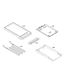 Griddle parts for Thermador Gas Cooktop PCG486GD/02 from AppliancePartsPros.com