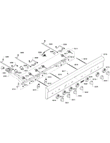 Control Panel parts for Thermador Gas Cooktop PCG486GD/03 from AppliancePartsPros.com