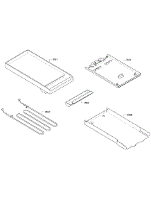 Gride Plate parts for Thermador Gas Cooktop PCG486GD/03 from AppliancePartsPros.com
