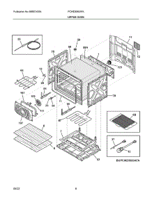 Upper Oven parts for Frigidaire Range Hood PCWD3080AFA from AppliancePartsPros.com