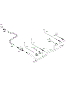 Manifold Assy parts for Thermador Range PD366BS/01 from AppliancePartsPros.com