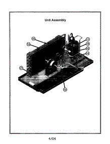 Unit Assembly parts for Friedrich Heating Cooling Combined Unit PE09R2XA from AppliancePartsPros.com
