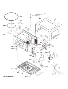 Oven Cavity Parts parts for Ge Built-In Microwave PEB7227DL3BB from AppliancePartsPros.com