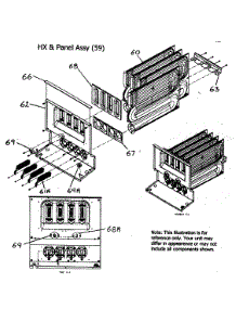 Hx / Panel Assy parts for Payne Furnace PG8MAA048090AAJA from AppliancePartsPros.com