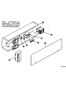 Control Panel parts for Icp Heating Cooling Combined Unit PGA060G1KA from AppliancePartsPros.com