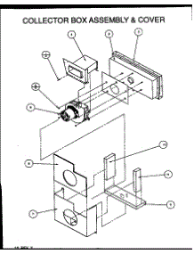 Collector Box Assembly & Cover parts for Amana Air Handler PGA30B0452A/P1164604C from AppliancePartsPros.com