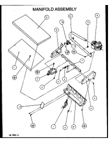 Manifold Assembly parts for Amana Air Handler PGA36B0904A/P1164614C from AppliancePartsPros.com
