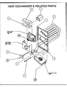 Heat Exchanger & Related Parts parts for Amana Air Handler PGA42B1153A/P1154104C from AppliancePartsPros.com