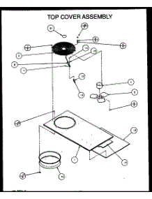 Top Cover Assembly parts for Amana Air Handler PGA48B0902A/P1154105C from AppliancePartsPros.com