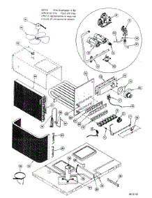 Inside View parts for Icp Heating Cooling Combined Unit PGAA36D1K1 from AppliancePartsPros.com