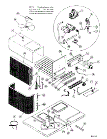 Inside View parts for Icp Heating Cooling Combined Unit PGAA47D1K1 from AppliancePartsPros.com