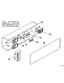 Control Panel parts for Icp Heating Cooling Combined Unit PGAD24B1K1 from AppliancePartsPros.com