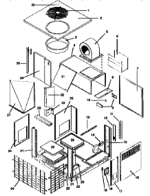 Non-Functional parts for Icp Heating Cooling Combined Unit PGAD24B1K4 from AppliancePartsPros.com