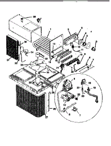 Functional parts for Icp Heating Cooling Combined Unit PGAD24D1K4 from AppliancePartsPros.com