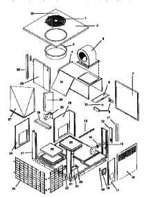Non-Functional parts for Icp Heating Cooling Combined Unit PGAD30D1K4 from AppliancePartsPros.com