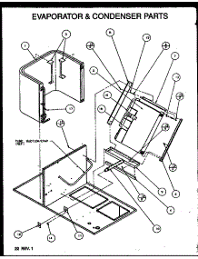 Evaporator & Condenser Parts parts for Amana Air Handler PGB24B0702A/P1154302C from AppliancePartsPros.com