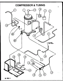 Compressor & Tubing (Pgb24a0902a / P1152403c) (Pgb24b0452a / P1154301c) (Pgb24a0702a / P1152402c) (Pgb24b0452a / P1164701c) (Pgb24b0902a / P1164703c) (Pgb24b0702a / P1154302c) (Pgb24b0702a / P1164702c) (Pgb24b0902a / P1154303c) (Pgb30a0452a / P1152404c) (Pgb30b0452a / P11543 parts for Amana Air Handler PGB24B0702A/P1164702C from AppliancePartsPros.com