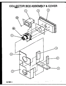 Collector Box Assembly & Cover parts for Amana Air Handler PGB24B0902A/P1154303C from AppliancePartsPros.com