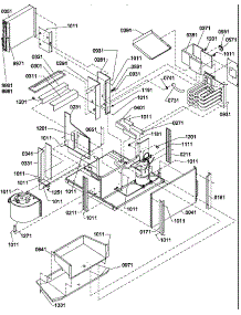 Chassis parts for Amana Heating Cooling Combined Unit PGB24C0702D/P1222202C from AppliancePartsPros.com