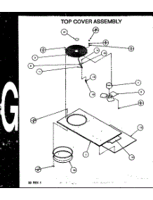 Top Cover Assembly parts for Amana Air Handler PGB30B0452A/P1164704C from AppliancePartsPros.com
