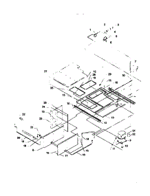 Chassis parts for Amana Heating Cooling Combined Unit PGB30C0902D/P1204405C from AppliancePartsPros.com