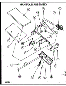 Manifold Assembly parts for Amana Air Handler PGB42A0902A/P1152501C from AppliancePartsPros.com