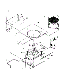 Chassis parts for Amana Heating Cooling Combined Unit PGB42C0902D/P1204408C from AppliancePartsPros.com