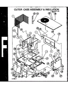Outer Case Assembly & Insulation parts for Amana Air Handler PGB48B0902A/P1152505C from AppliancePartsPros.com