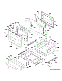 Door & Drawer Parts parts for Ge Gas Range PGB940SEJ8SS from AppliancePartsPros.com