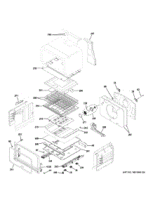 Lower Oven parts for Ge Gas Range PGB960EEJ6ES from AppliancePartsPros.com