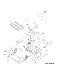Upper Oven parts for Ge Gas Range PGB960FEJ3DS from AppliancePartsPros.com