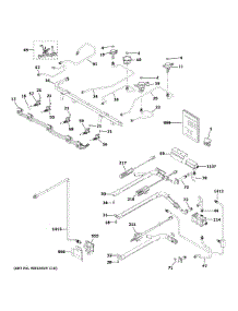 Gas & Burner Parts parts for Ge Gas Range PGB965BP1TS from AppliancePartsPros.com