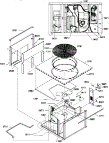 Chassis / Electrical parts for Amana Central Air Conditioner PGD24C0902D/P1222303C from AppliancePartsPros.com