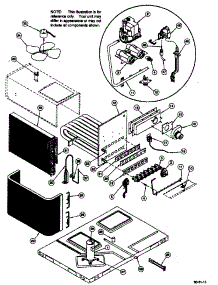 Inside Cabinet parts for Icp Heating Cooling Combined Unit PGMD18G0404 from AppliancePartsPros.com